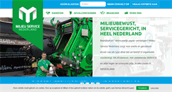 Desktop Screenshot of milieuservicenederland.nl