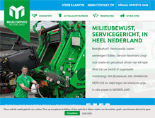 Tablet Screenshot of milieuservicenederland.nl